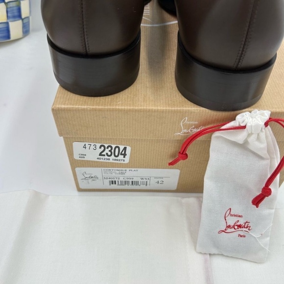 Men’s Christian Cortomale leather Oxford size 42 made in Italy - Picture 7 of 7